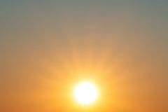 Päikeseloojang Liivi lahel